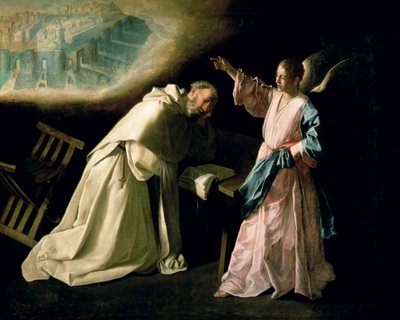 Visione di San Pietro Nolasco, 1629 da Francisco de Zurbaran